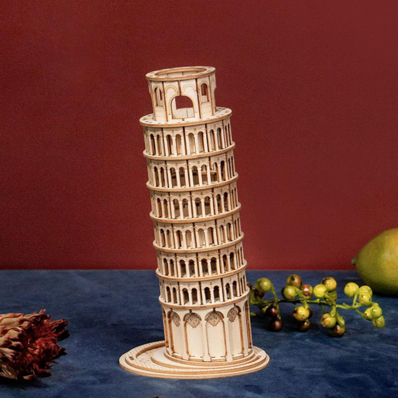 Bricolage 3D - Tour penchée de Pise - 137 pièces