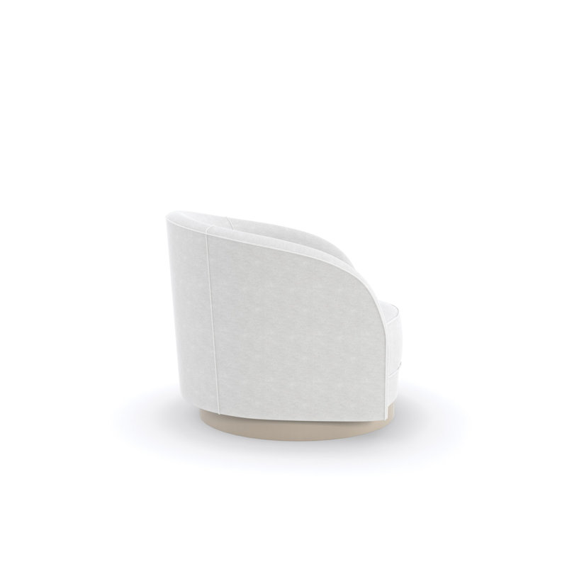 Swivel Barrel Chair