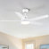 Modern Ceiling Fan with Light 48'' 5-Blade Ceiling Fan With Light Kit And Dimmable LED Light Kit