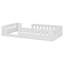 Wood Platform Bed With Guardrail-925873961
