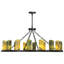 Rustic Lodge 16 - Light Chandelier