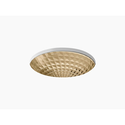 Kohler Kallos®, Artist Editions Oval Glass Undermount Bathroom Sink