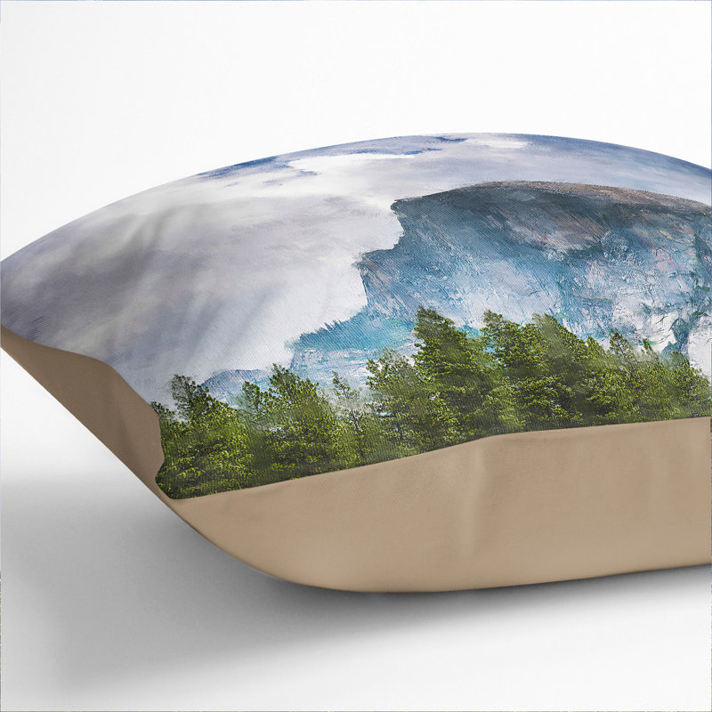 Square Cushion, 40cm H x 40cm W x 15cm D, Stone