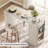 Counter Height Dining Table With Storage, Rectangular Bar Table With Drawer And Wine Rack-311840437-308683686