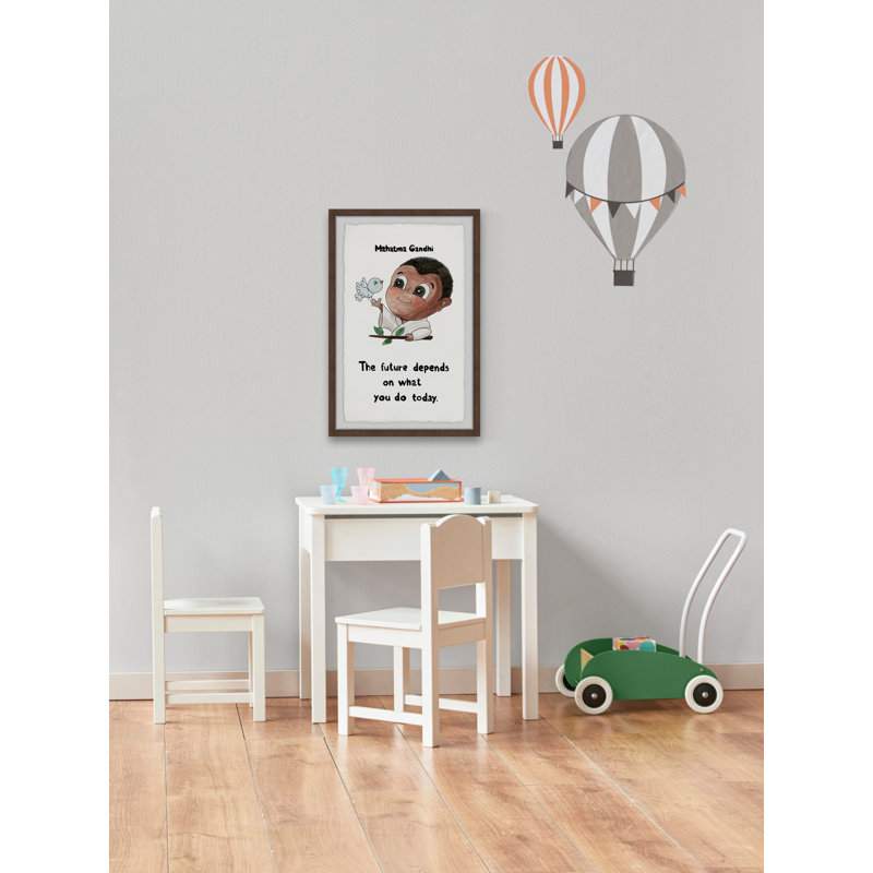Glenys The Futures Depends, reproduction encadrée, H 36 po x l 24 po x 1,5 po