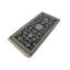 Tapis bleu marine en laine noué à la main de conception unique 2 pi 3 po x 4 pi 7 po années 2000 Hegeman