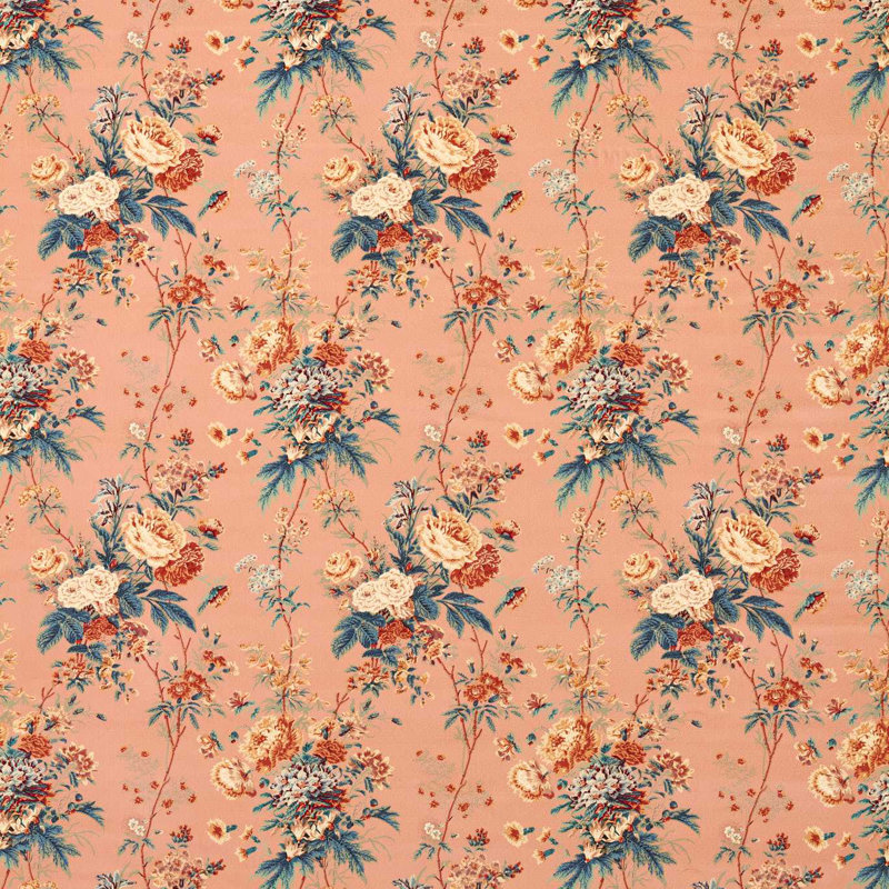 Giles Deacon Lakeland Paradis Velvet Fabric, Sandstone