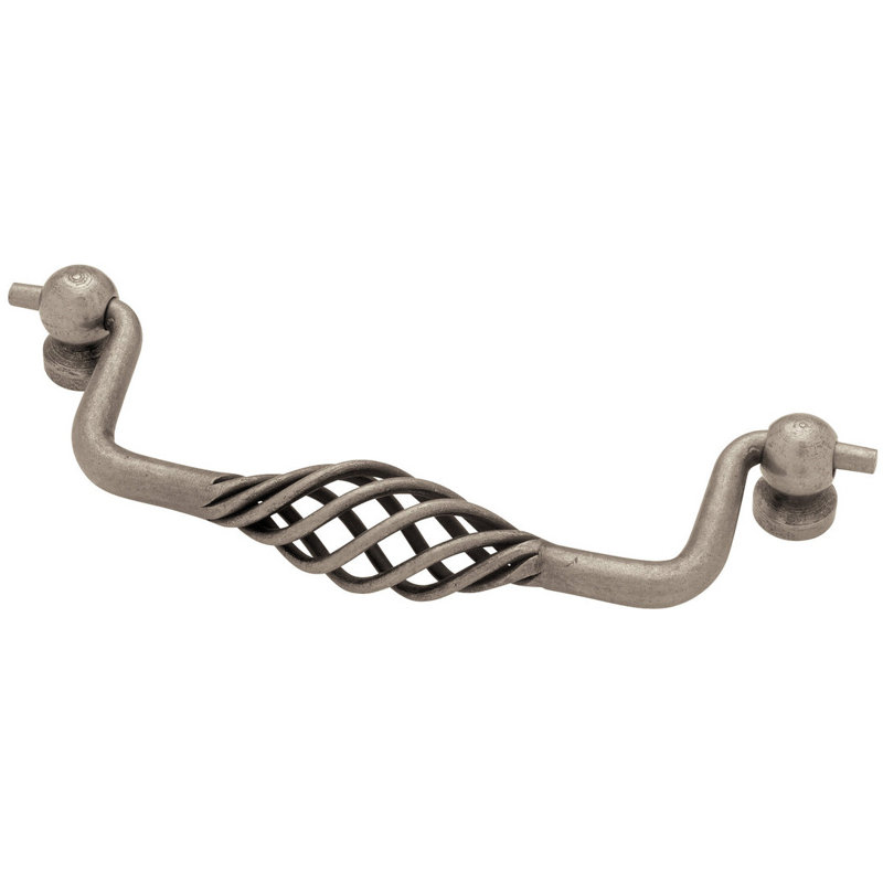 5" Angled Pull Bayview Brass