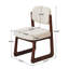 Ensemble de salle à manger 7 pièces avec 4 chaises en bois massif-131406806-131406810
