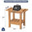 HDPE Waterproof Shower Stool – All-Weather Indoor/Outdoor Bench with Storage Shelf – Multipurpose Leg Shaving Seat & Side Table-1962038832