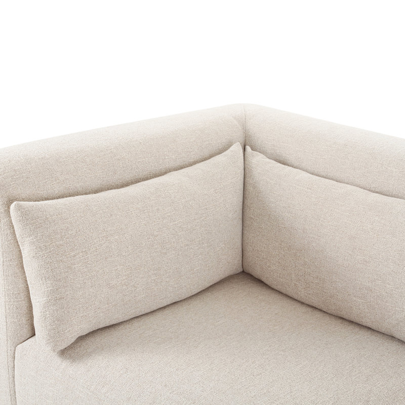 Beau DREAM MODULAR SECTIONAL PERFORMANCE FABRIC OATMEAL