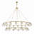 30 - Light Dimmable Wagon Wheel Chandelier