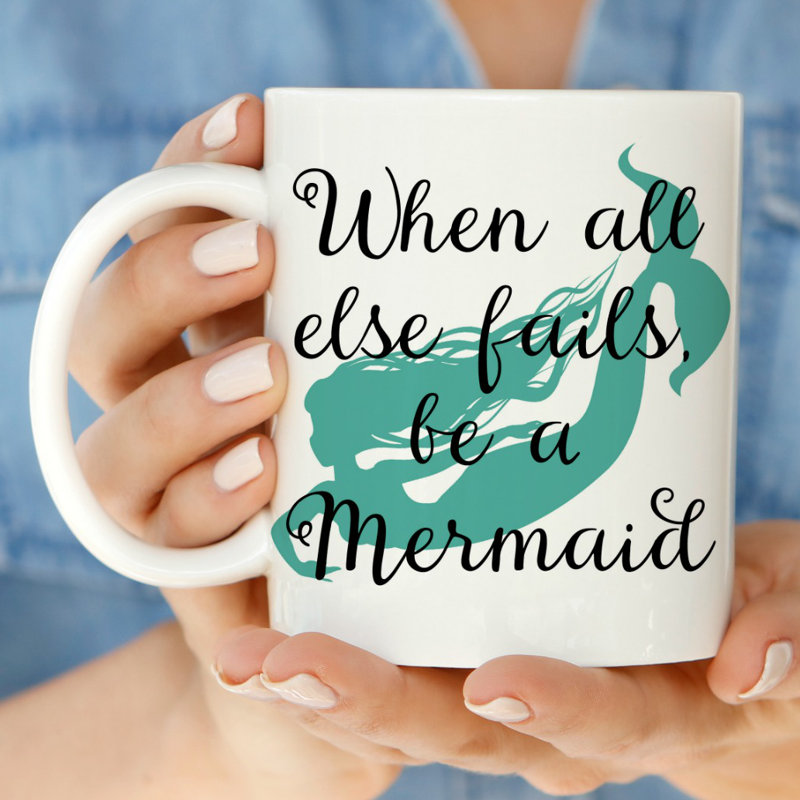 Lorsque tout le reste ne sera pas une grande tasse de 11 oz sirène