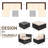 Brufsky 4-Person Wicker Patio Seating Group-897609014
