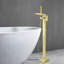Bec de baignoire à poignée simple avec douchette-87440824