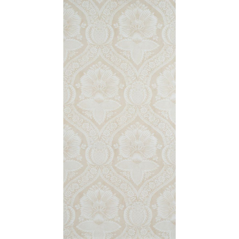 Villandry Damask Print Wallpaper, Neutral