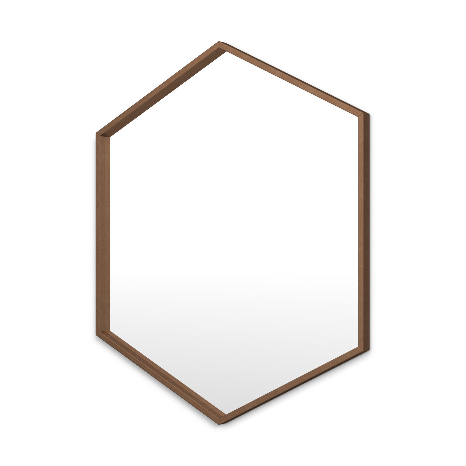 Breckler Metal Mirror, 25.75" x 22", Bronze