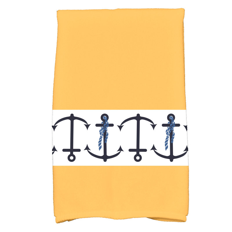 Serviette essuie-main, Jaune