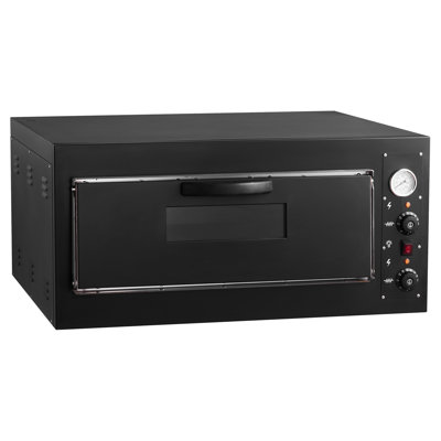 24-Inch Commercial Countertop Pizza Oven Single Deck Electric Pizza Oven