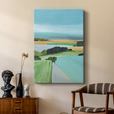 Couleurs vives de campagne III - galerie Cavas sur mesure