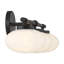Éclairage pour salle de bain 3 lumières Savoy House Barrow en noir mat-28613330-28613336-28613341