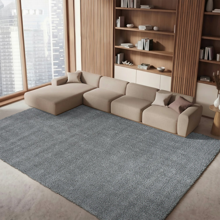 Tapis de couleur unie August