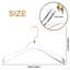 Cintre standard en acrylique pour robe / chandail / chandail