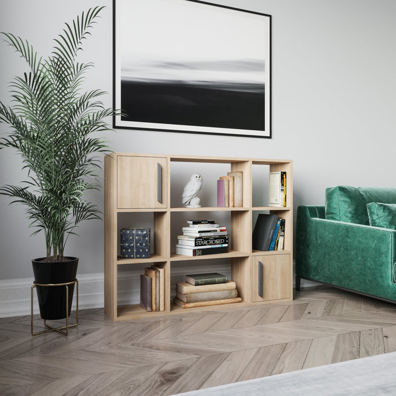 Najiyyah Storage Bookcase, Oak