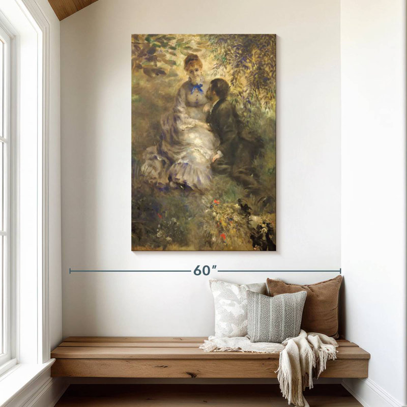 Hardie The Lovers 1875, 48" H x 32" W