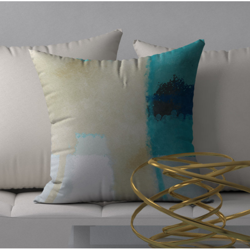 Housse de coussin carrée/insert, 20 po X 20 po