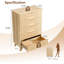 Panneau de densité 5 panneaux de particules 5 panneaux de densité de panneau de chêne 30 x 15,6 x 44,9 pouces