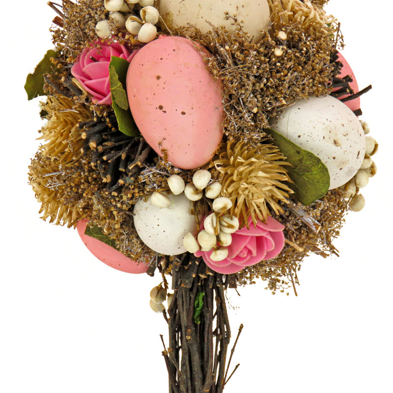 14" Easter Egg Single Ball Topiary Tree