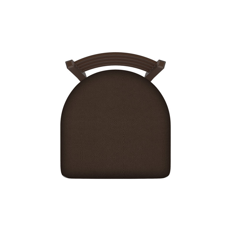 400 Jackie Chair, Bronze, Vinyl-Rein Coffee