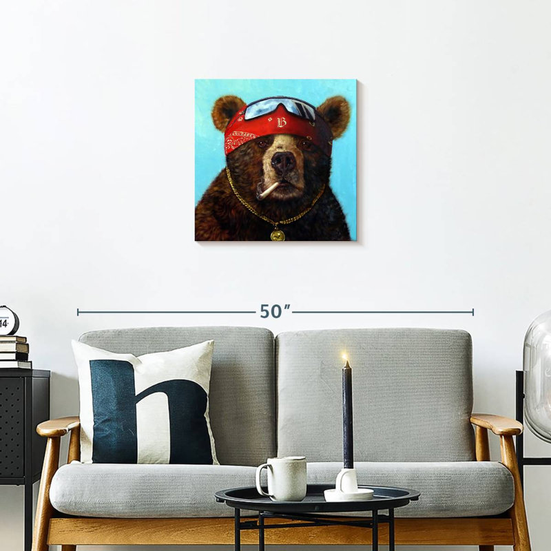Ketti Half Baked, 20" H x 20" W