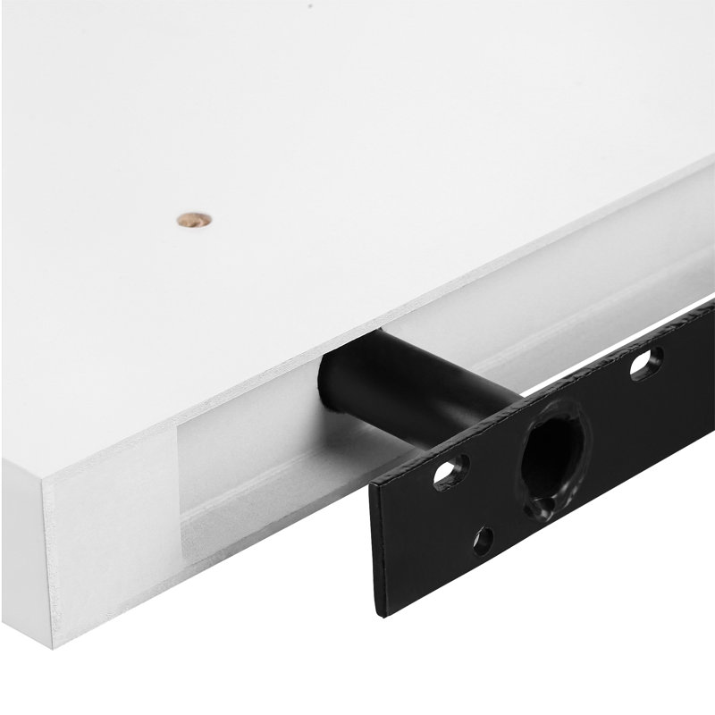 Floating Shelf, 4 cm H x 40 cm W x 20 cm D, White