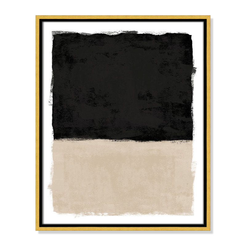 «Moonlight I Print» par Natalie Carpentieri, 17.5' W x 21.5' H, Flotteur doré