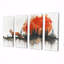 «Silent Fox In Forest Landscape III» - décoration murale animal renard - art mural moderne-808076631-808076628