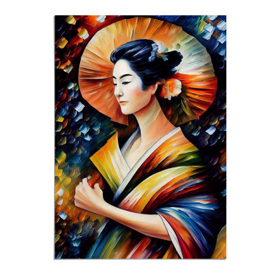 XV1022-3563X Portrait Of A Geisha No.1 - - Wall Art