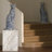 Blue+White Free Form Glass Steel+Sintered Stone Decorative Object