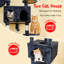 92''-102'' Adjustable Height Floor To Ceiling Cat Tree Tower-744167936