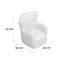 Fauteuil club pivotant à oreilles