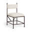 Chaise rembourrée en velours performance Monarch-778588831