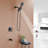 Tub & Shower Faucet with Rough in-Valve-93373925