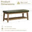 Faux Leather Upholstered Storage Bench-558094247