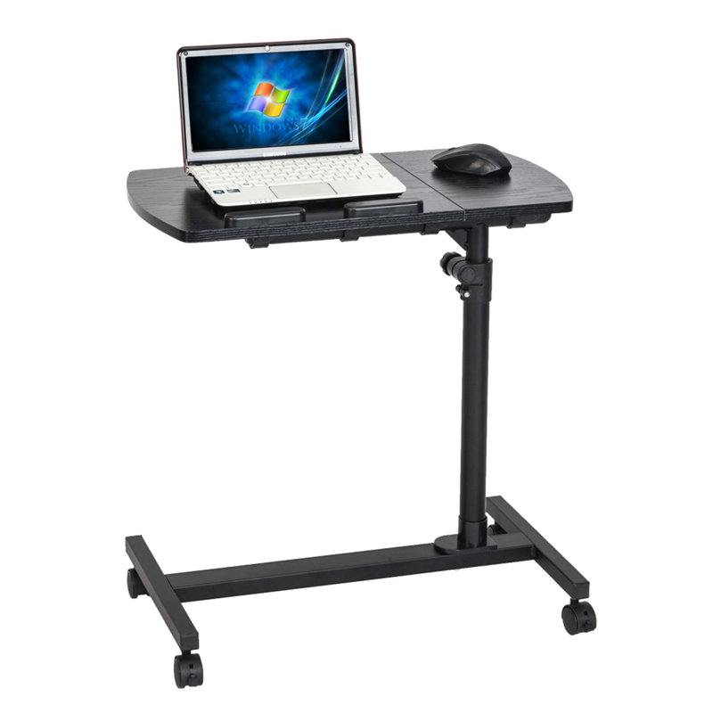Four-Wheel Multifunctional Flat Surface Lifting Computer Desk