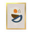 «Abstract Sun Moon Geometric Print I», impression sur toile-59706976-59706975