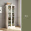 Armoire de cuisine en métal - Rangement avec tablettes réglables
