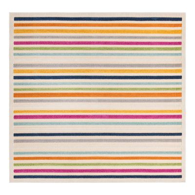 Striped Indoor / Outdoor Rug