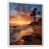 White Floater Framed