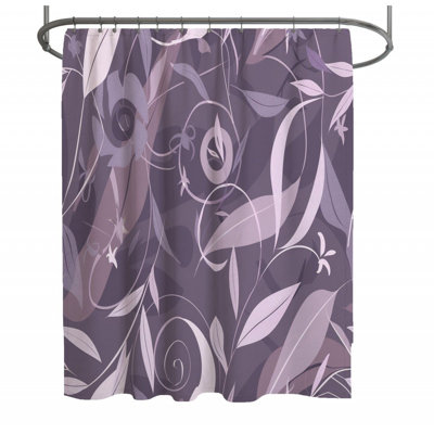 Firyal Floral Shower Curtain